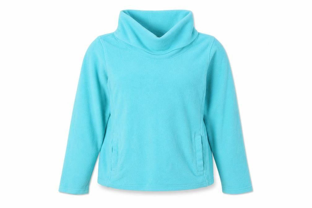 Womens UK Size 12 Cotton Traders Blue Pullover Sweatshirt