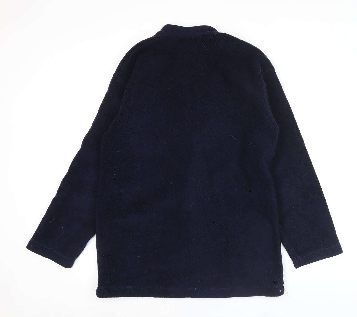 Mens UK Size S Senior Blue Basic Jacket