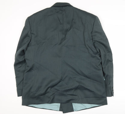 Mens UK Size 46 Sergio Rossi Regular Green Suit Jacket