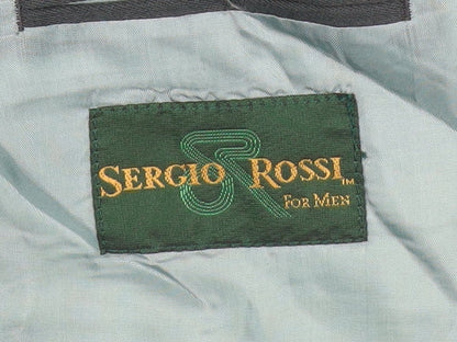 Mens UK Size 46 Sergio Rossi Regular Green Suit Jacket