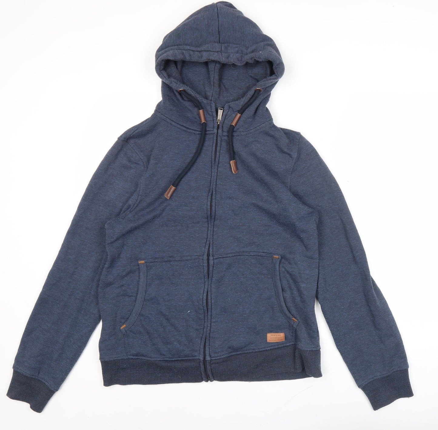 Medicine Men’s Blue Full Zip Hoodie Size S Regular Fit Cotton Blend