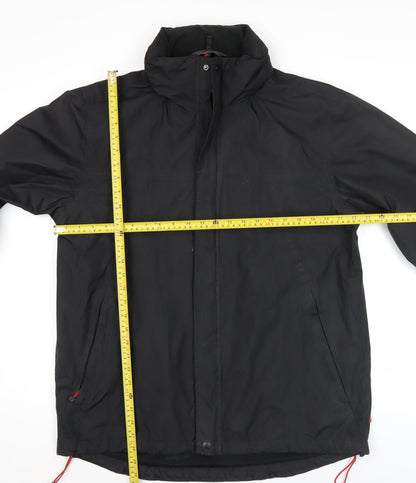 Mens UK Size M OneValley Black Basic Jacket