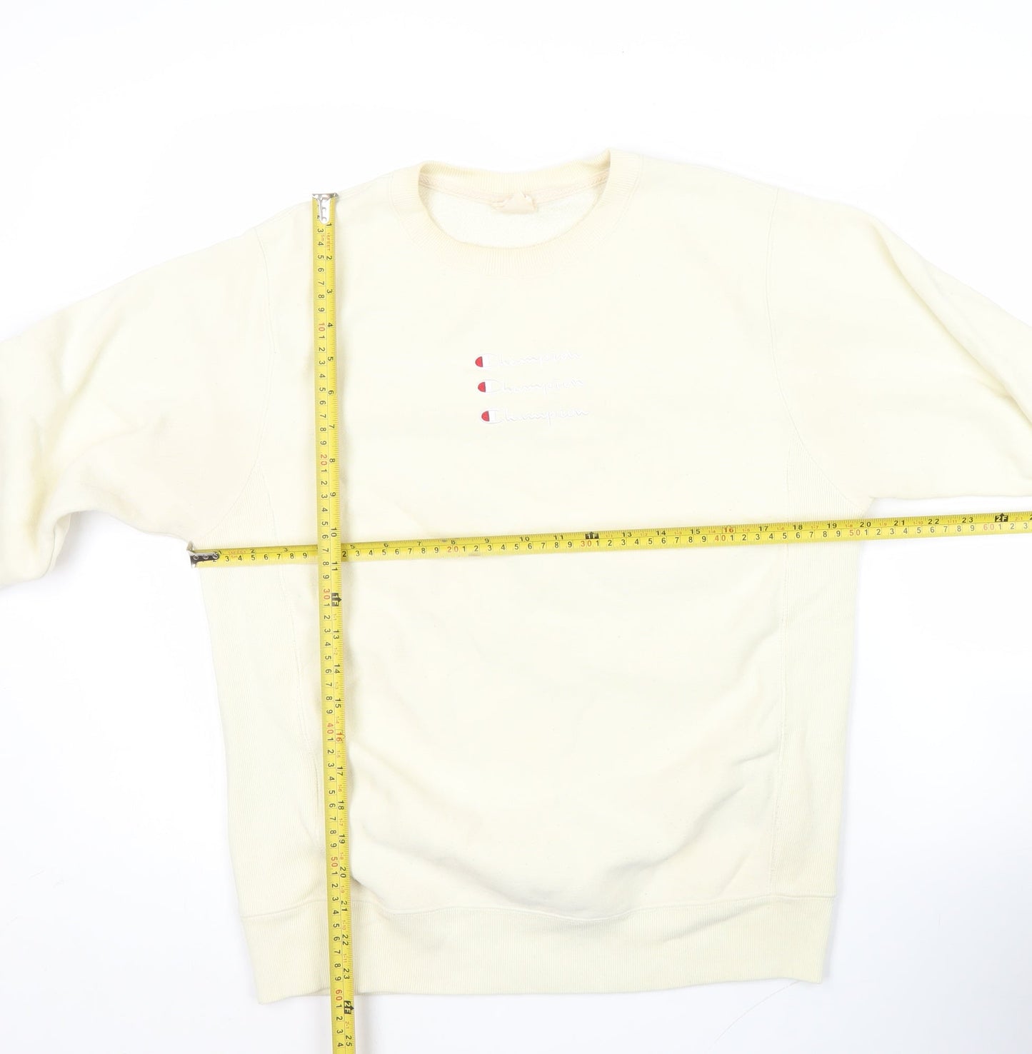 Mens UK Size M Champion Ivory Pullover Sweatshirt