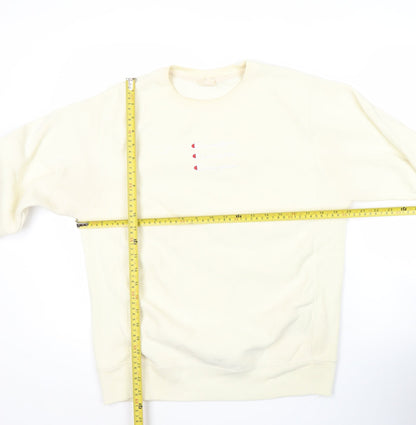 Mens UK Size M Champion Ivory Pullover Sweatshirt