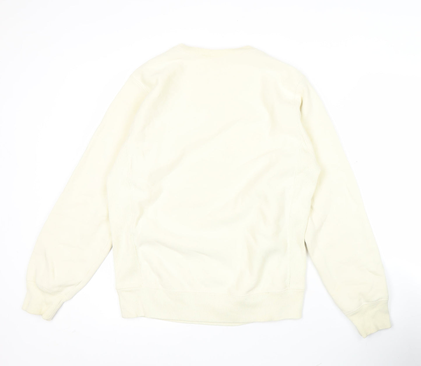 Mens UK Size M Champion Ivory Pullover Sweatshirt