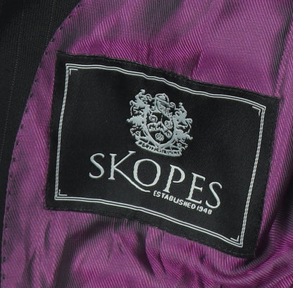 Mens UK Size 42 Skopes Regular Black Suit Jacket
