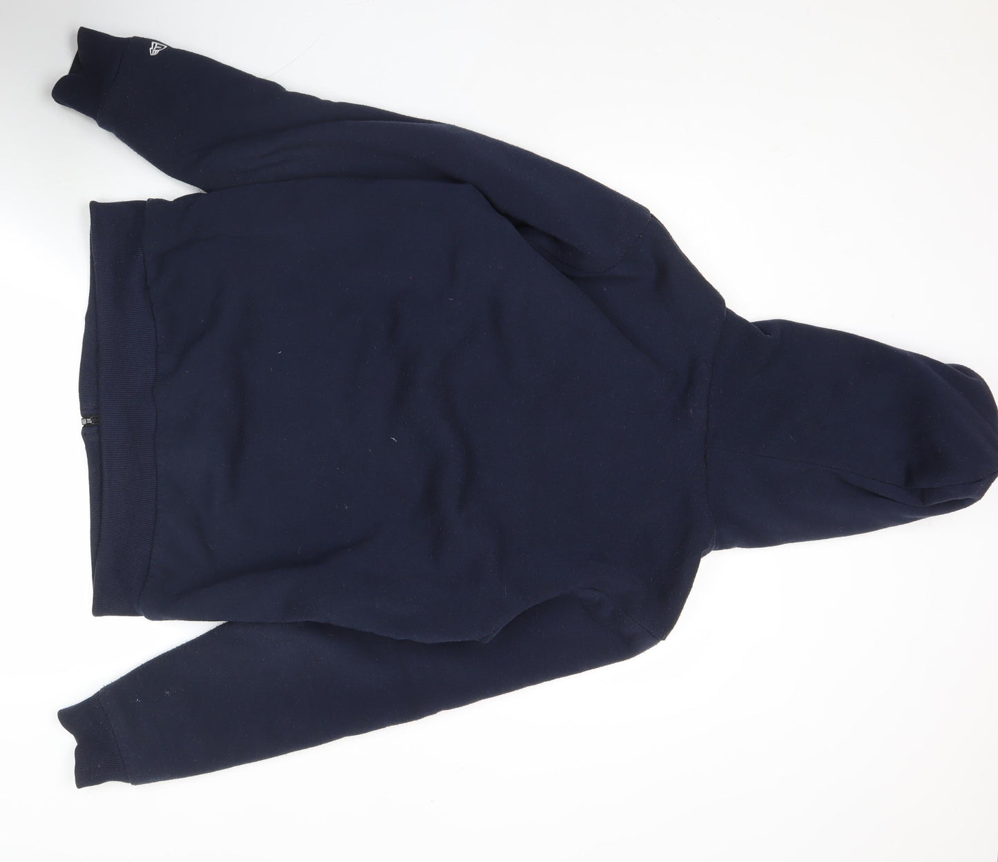 Mens UK Size M New Era Blue Full Zip Hoodie