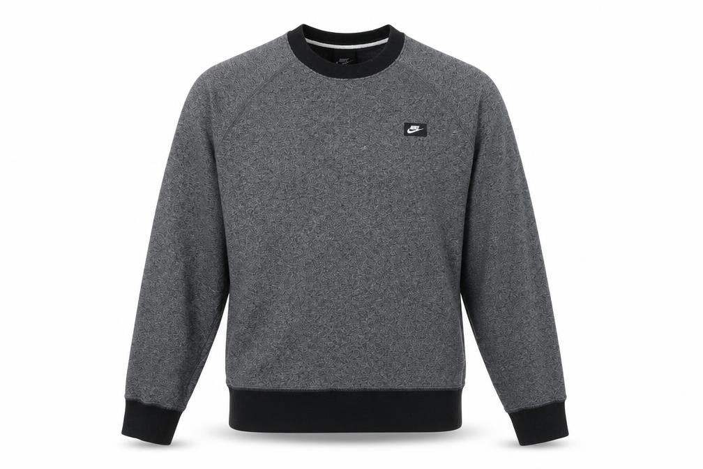 Mens UK Size M Nike Grey Pullover Sweatshirt