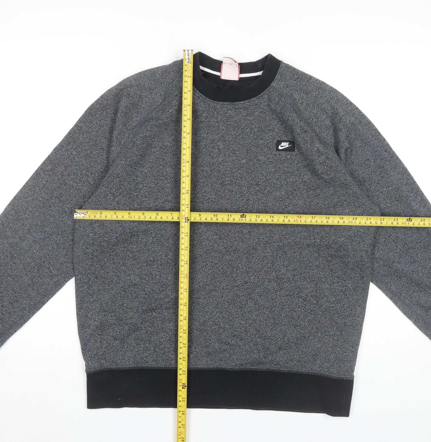 Mens UK Size M Nike Grey Pullover Sweatshirt