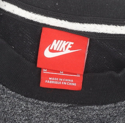 Mens UK Size M Nike Grey Pullover Sweatshirt