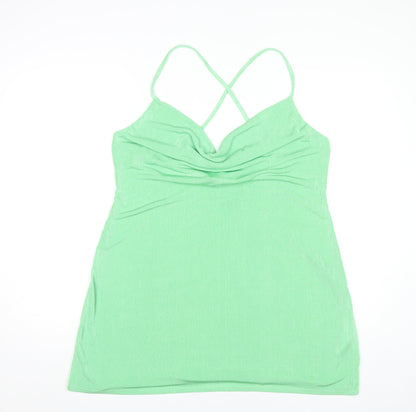 Collusion Womens Green Size 18 Slip Dress Sleeveless Short Summer