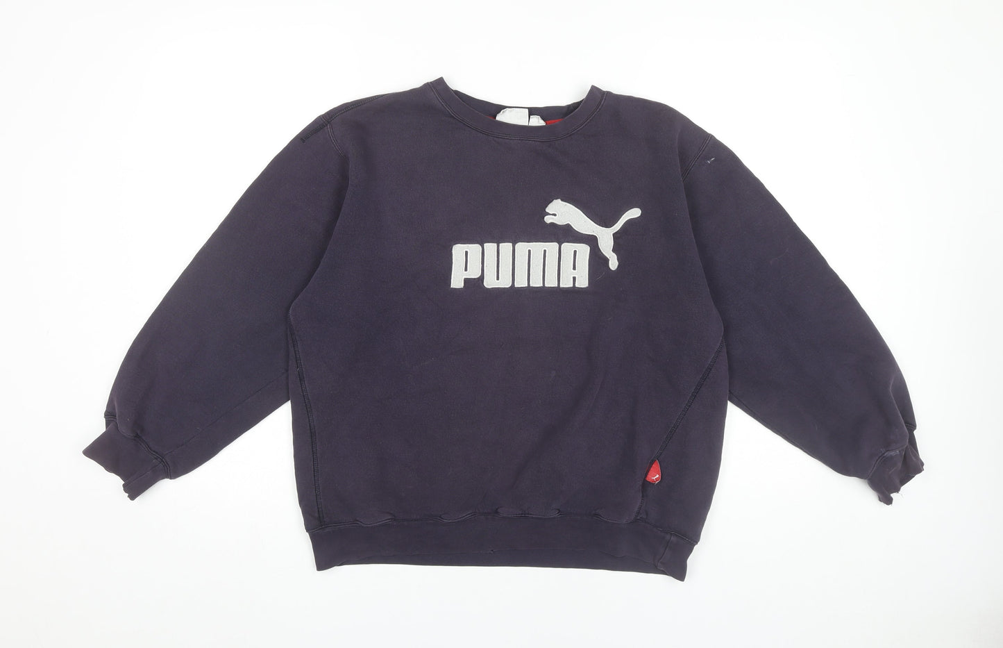 Mens UK Size 2XL PUMA Blue Pullover Sweatshirt