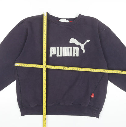 Mens UK Size 2XL PUMA Blue Pullover Sweatshirt