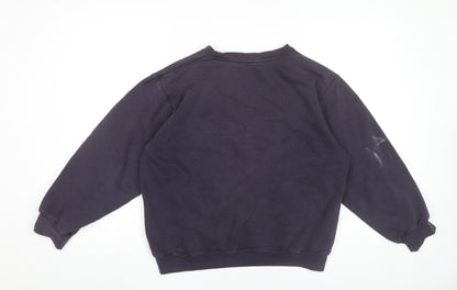 Mens UK Size 2XL PUMA Blue Pullover Sweatshirt