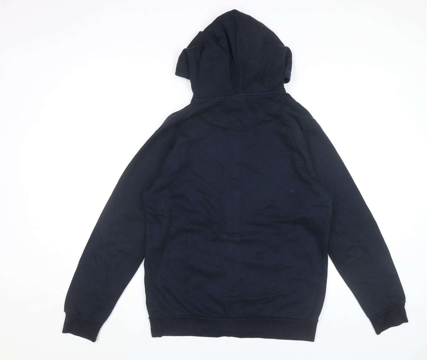 R.W.C Men's Blue Small Full Zip Hoodie with Pockets