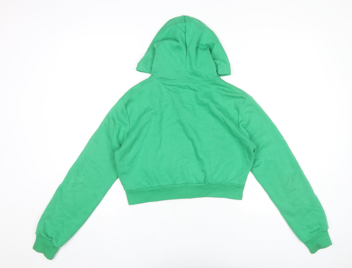 H&M Divided Women’s Green Size 12 Full Zip Hoodie