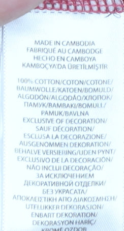 Ralph Lauren Men's Red 2XL Classic Fit Cotton Polo Shirt