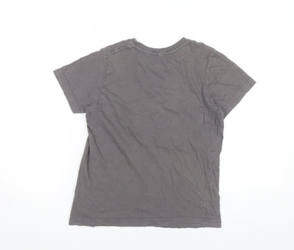 Teens UK Size 10 Harry Potter Grey Basic T-Shirt