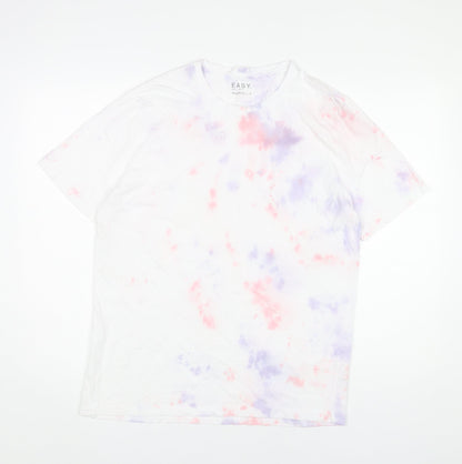 Mens UK Size L Easy Multicoloured  T-Shirt