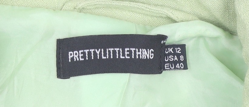 Womens UK Size 12 PRETTYLITTLETHING Green