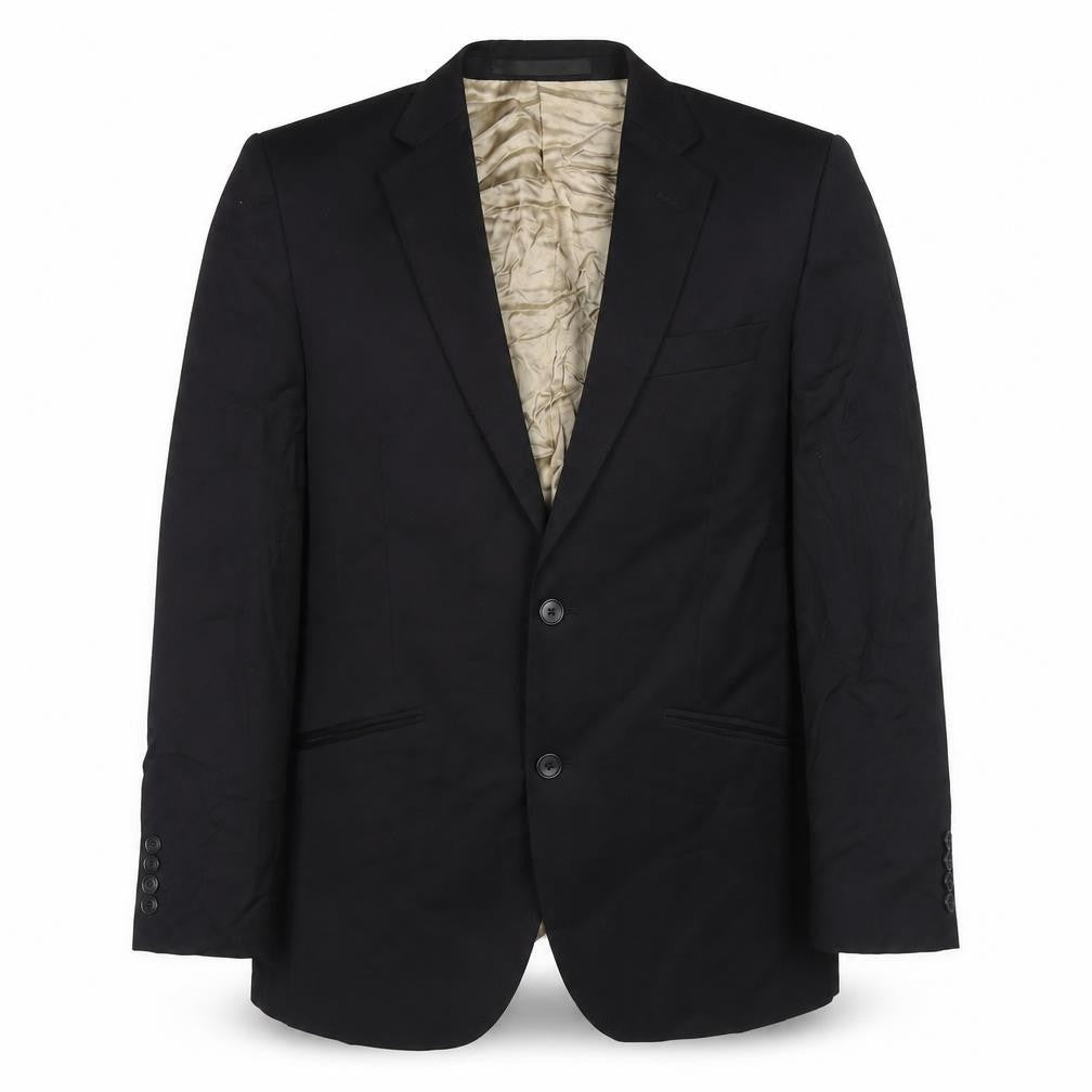 Marks and Spencer Men's Black 38R Wool Blend Blazer Jacket