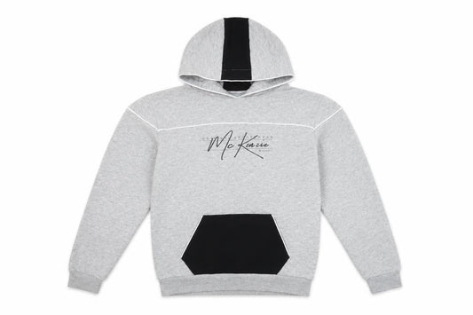McKenzie Boys Grey Hoodie 13-15 Years Pullover Logo Sportswear
