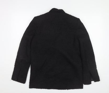 Womens UK Size XS Zara Black Blazer
