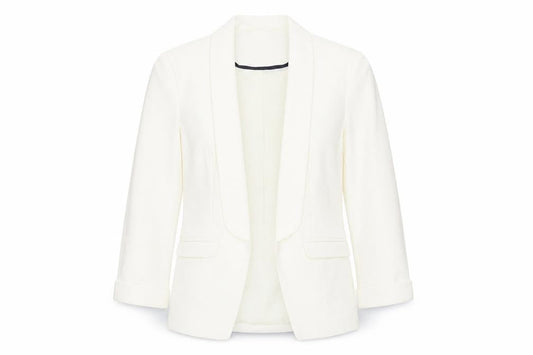 Womens UK Size 6 Miss Selfridge White Basic Jacket