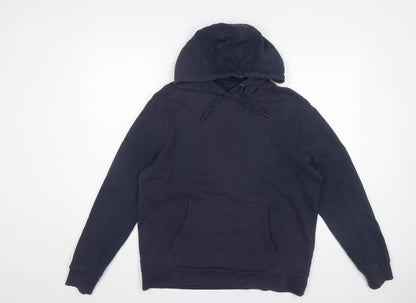 Mountain Warehouse Women’s Blue Hoodie UK 12 Cotton Pullover