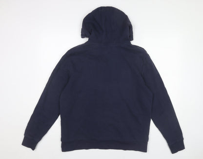 Mountain Warehouse Women’s Blue Hoodie UK 12 Cotton Pullover