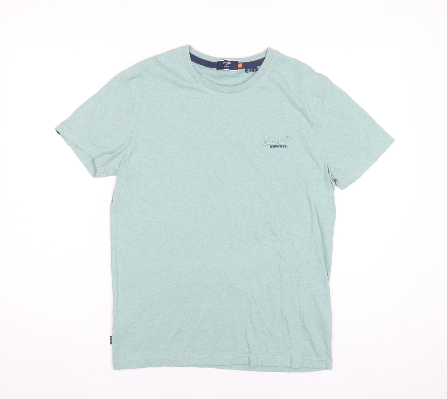 Superdry Men’s Green Cotton Crew Neck Short Sleeve T-Shirt M