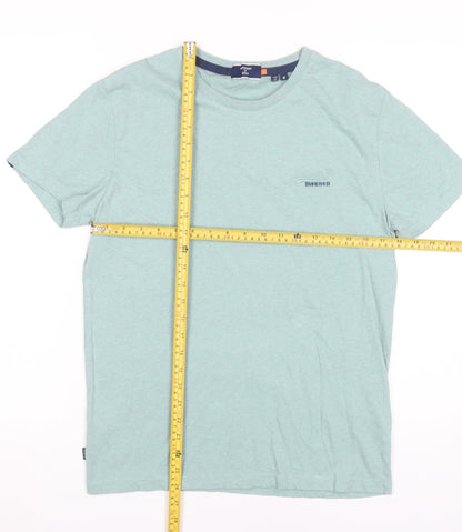 Superdry Men’s Green Cotton Crew Neck Short Sleeve T-Shirt M