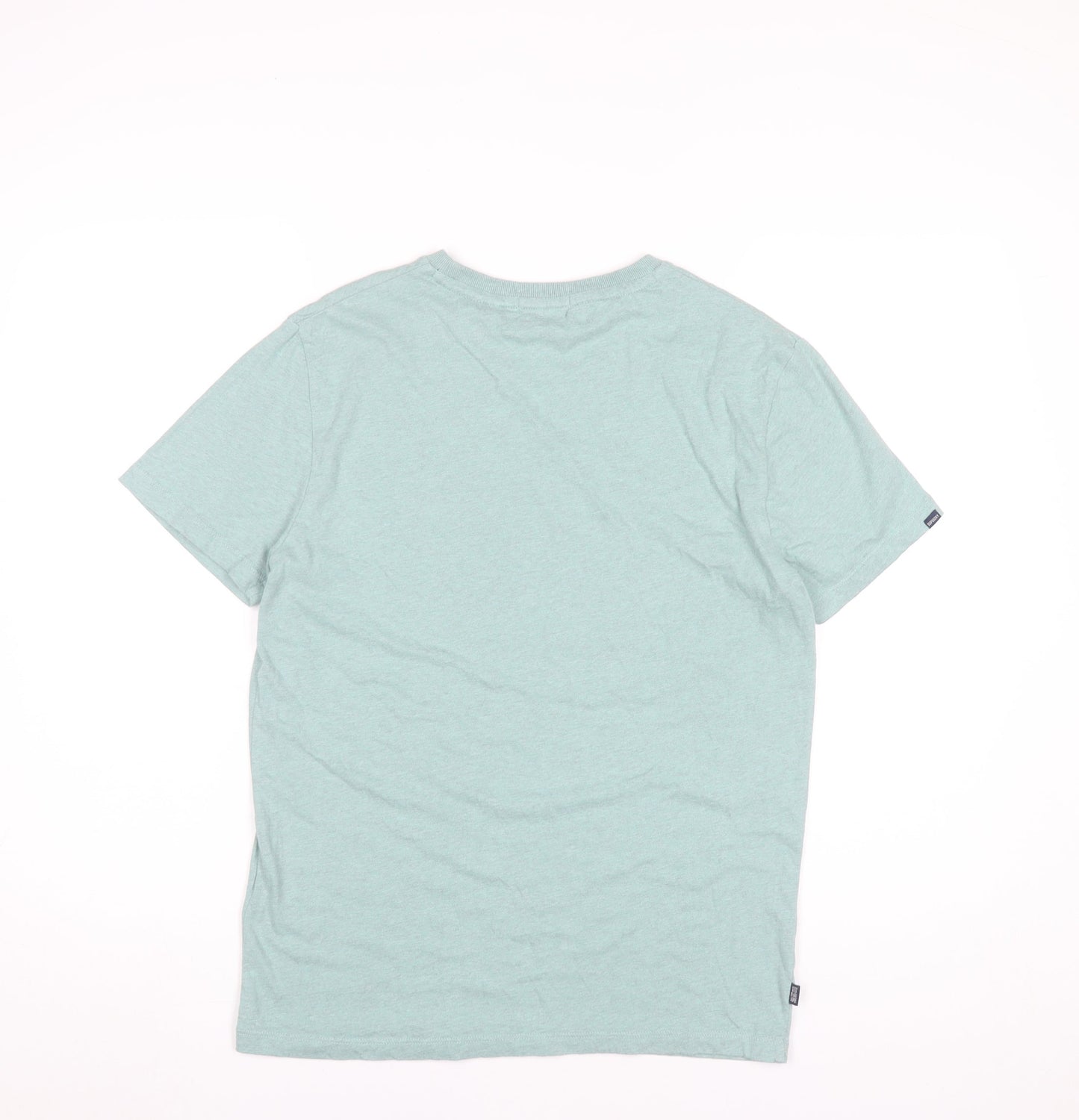 Superdry Men’s Green Cotton Crew Neck Short Sleeve T-Shirt M