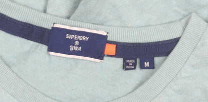 Superdry Men’s Green Cotton Crew Neck Short Sleeve T-Shirt M