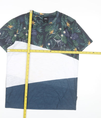 Mens UK Size M Burton Menswear London Multicoloured  T-Shirt
