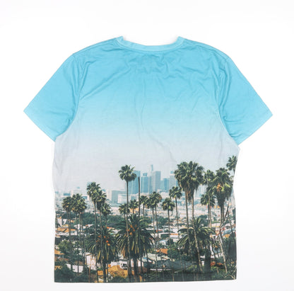 Primark Men’s Multicoloured Los Angeles Graphic T-Shirt Size M