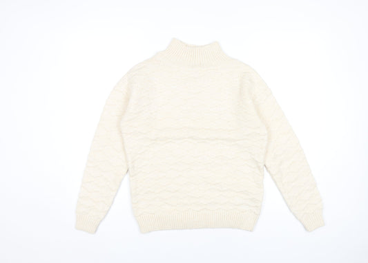 Womens UK Size XS NEXT Ivory Pullover Jumper