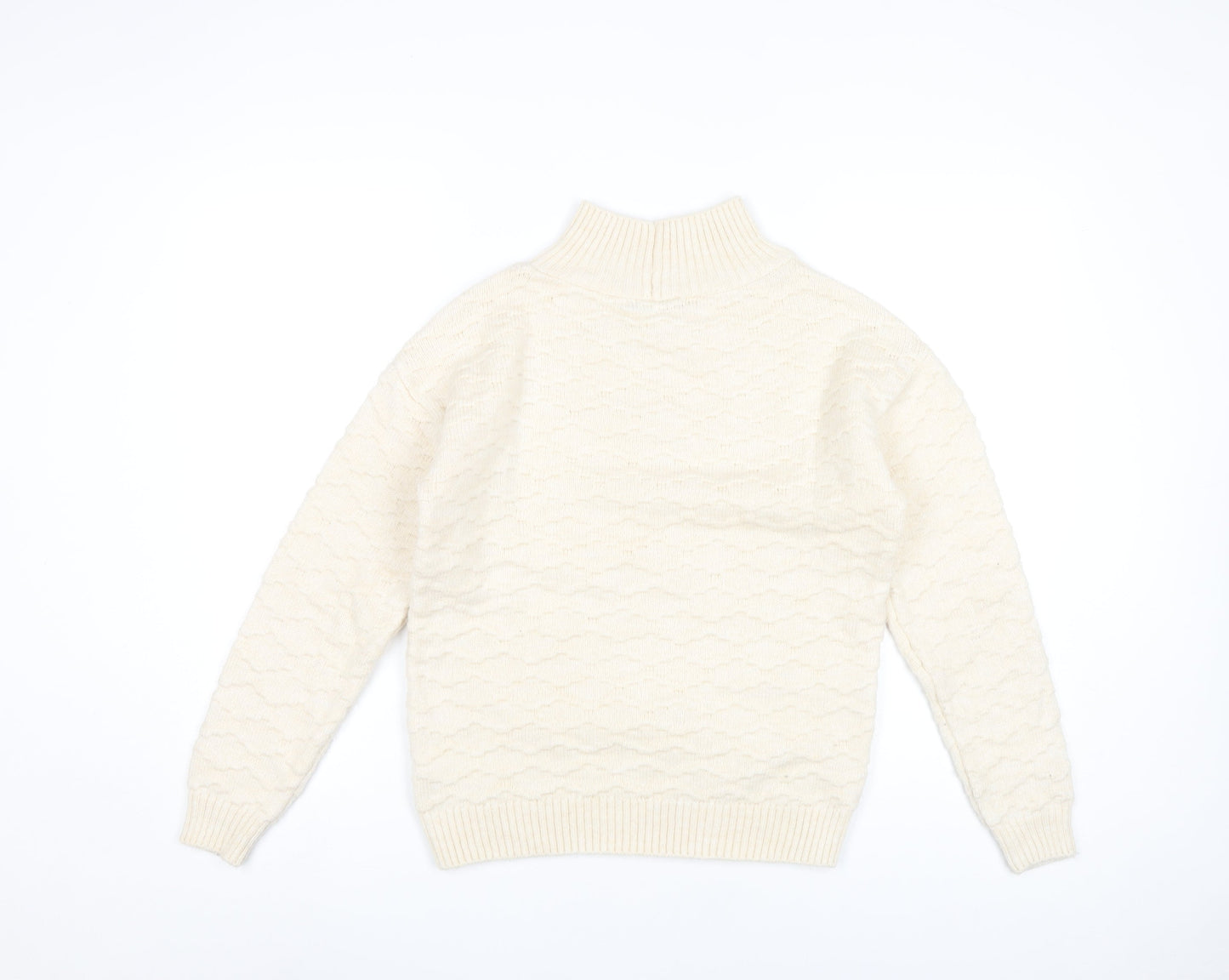 Womens UK Size XS NEXT Ivory Pullover Jumper