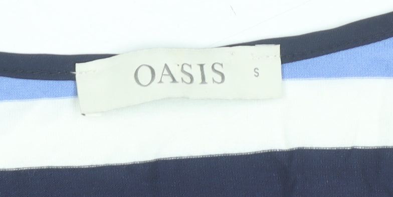 Womens UK Size S Oasis Multicoloured Basic Tank