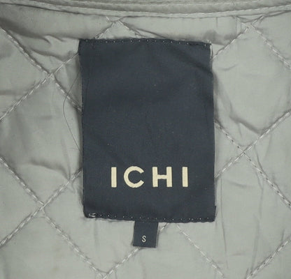 Womens UK Size S ICHI Beige Quilted Coat
