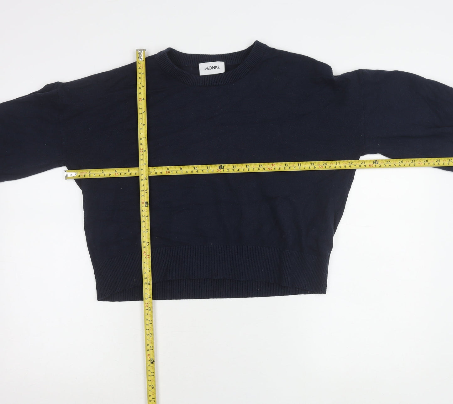 Womens UK Size 12 Monki Blue Pullover Jumper