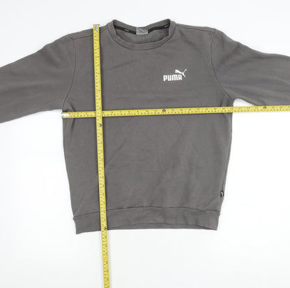 Mens UK Size S PUMA Grey Pullover Sweatshirt