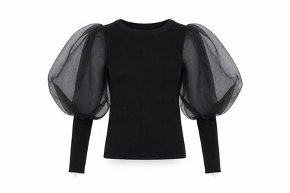Womens UK Size S Cherry Koko Black Tunic Blouse