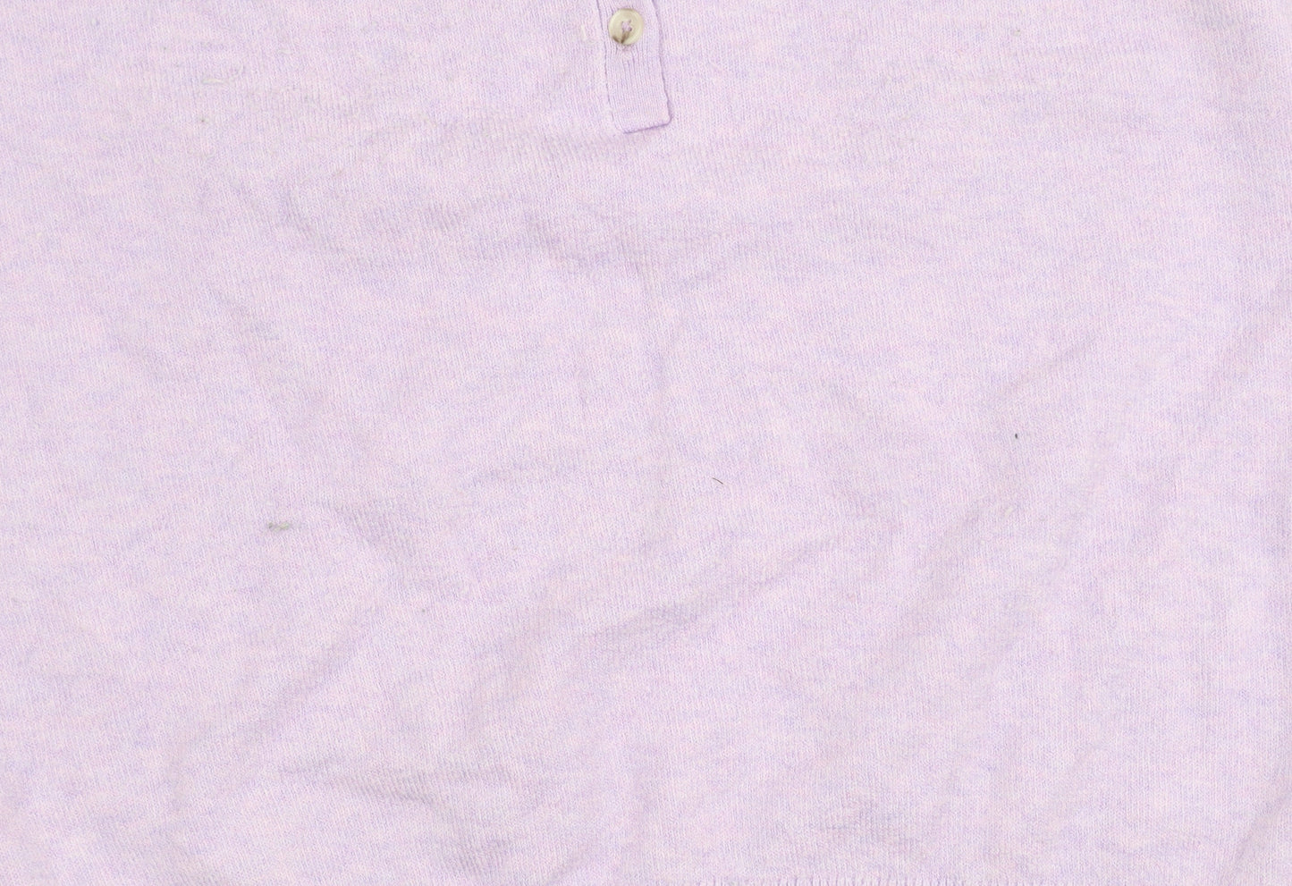 Womens UK Size M Marks and Spencer Purple Henley Jumper