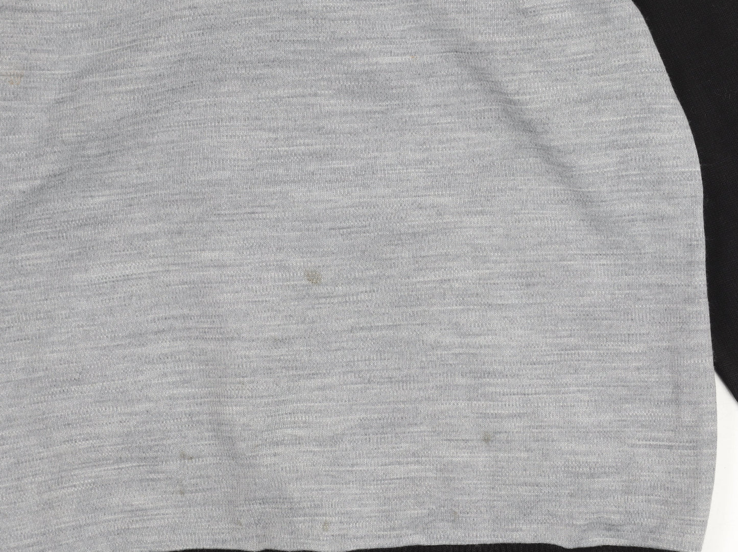 Karhu Unisex Grey Black Marathon Logo Track Jacket M Retro