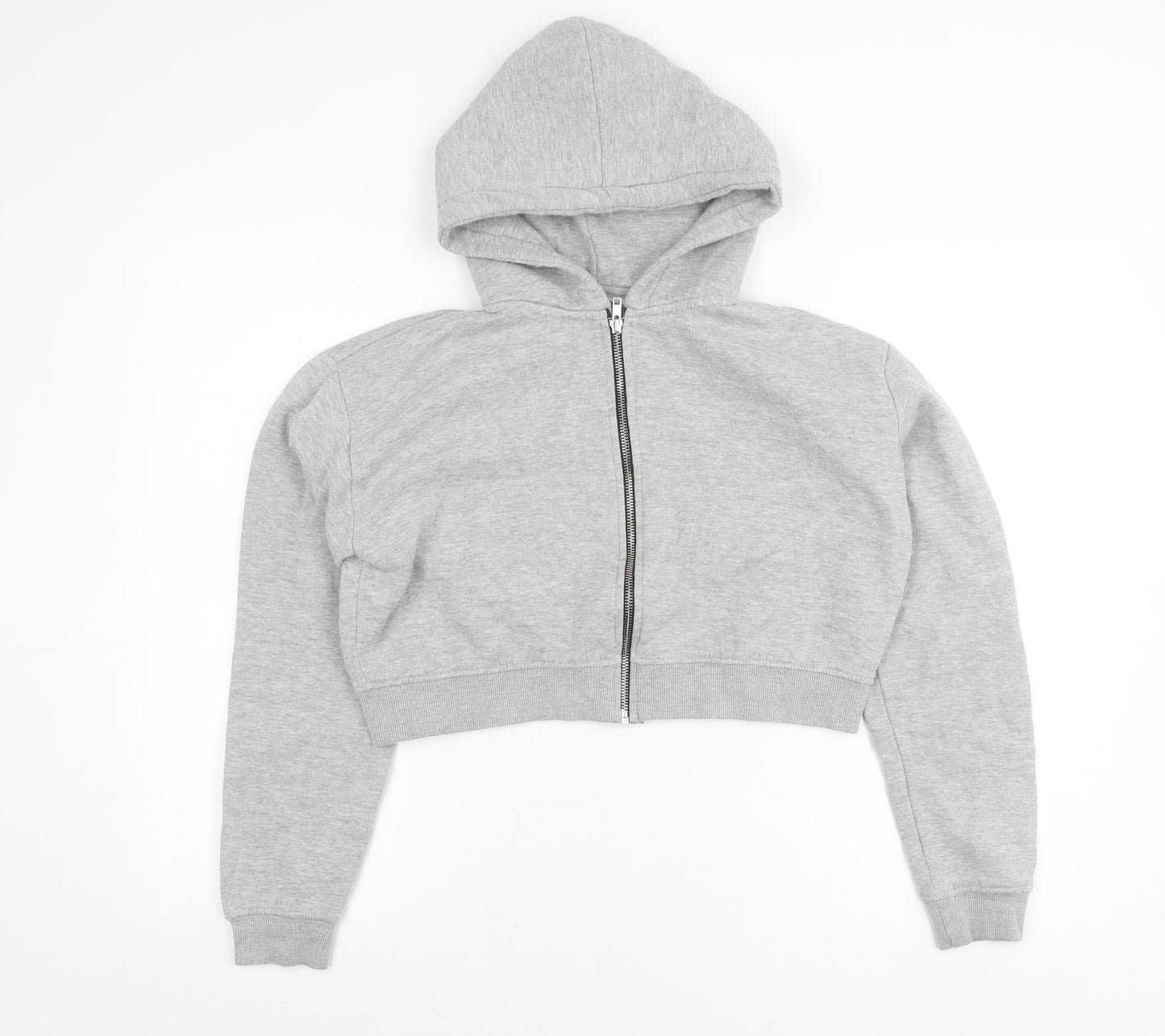 Womens UK Size L PRETTYLITTLETHING Grey Basic Jacket