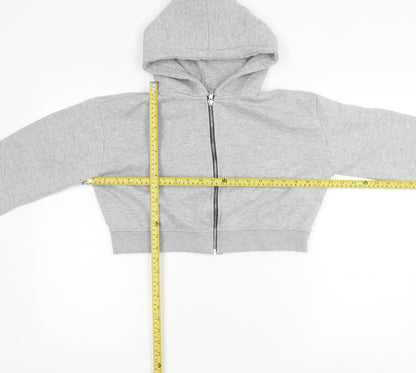 Womens UK Size L PRETTYLITTLETHING Grey Basic Jacket