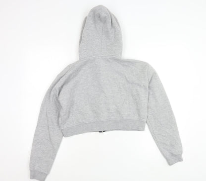 Womens UK Size L PRETTYLITTLETHING Grey Basic Jacket