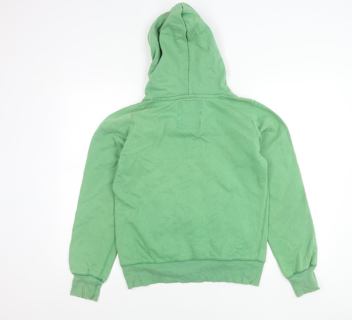 SoulCal Womens Green Pullover Hoodie Size 12 Cotton Blend