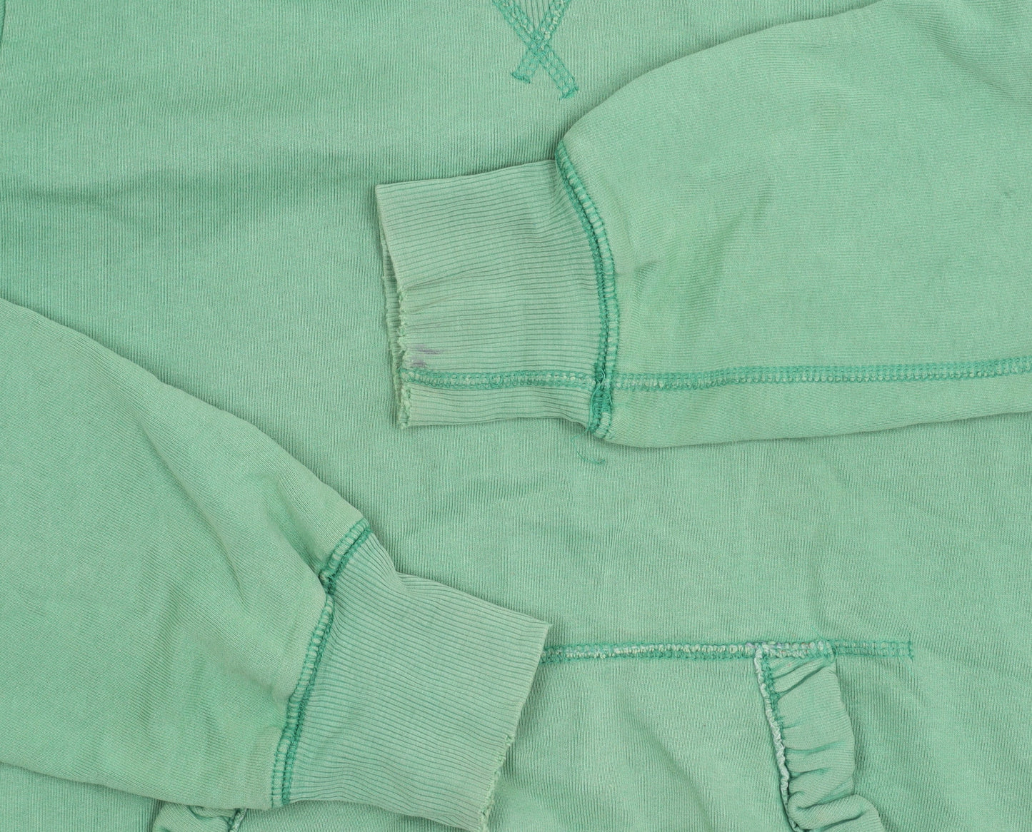 SoulCal Womens Green Pullover Hoodie Size 12 Cotton Blend